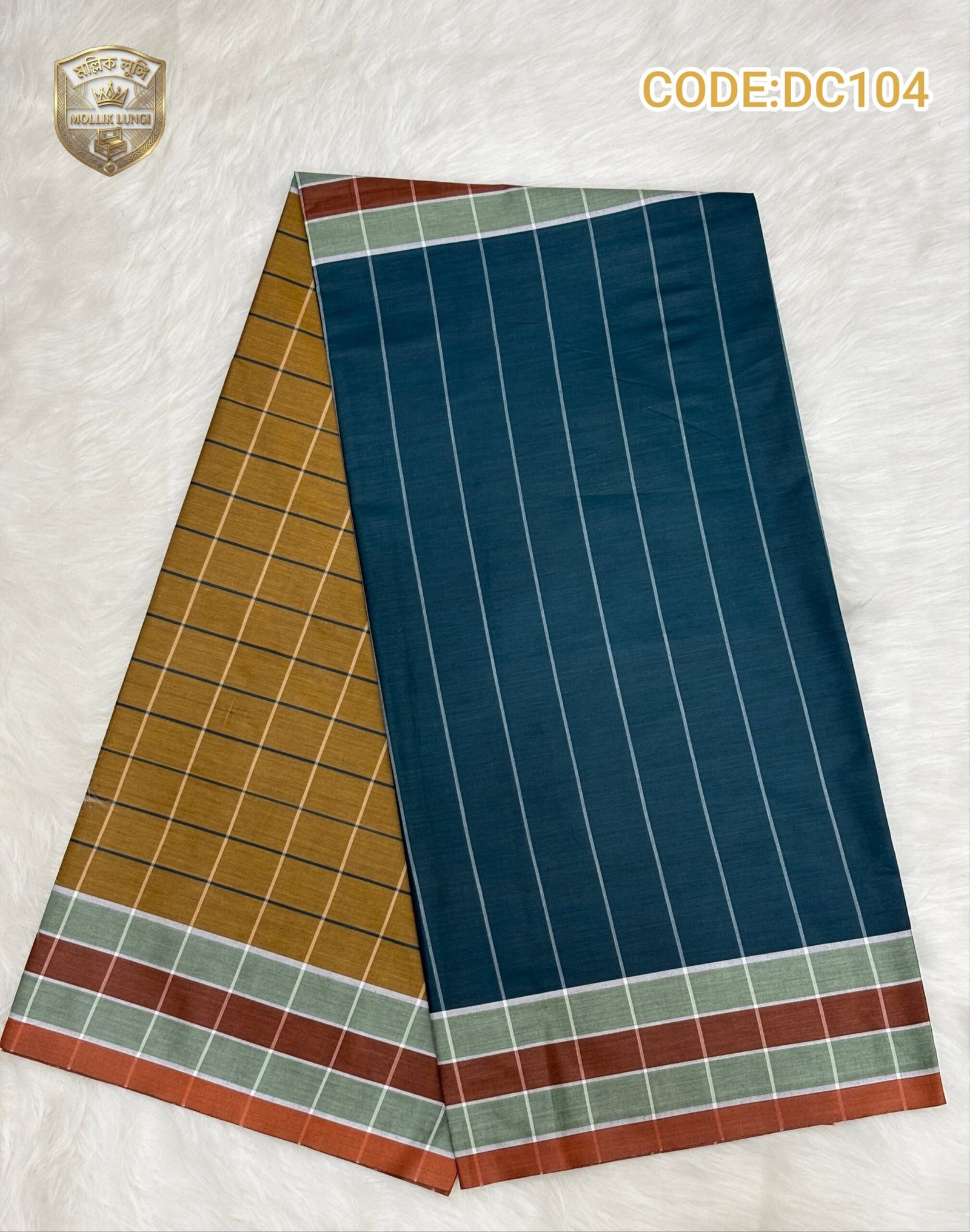2026/08/1000127285-scaled.jpg Deep Check Lungi - Image 1
