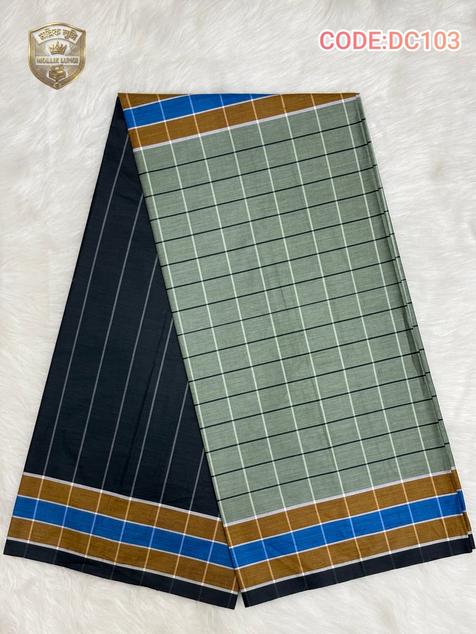 2026/08/1000127287-scaled.jpg Deep Check Lungi - Image 1